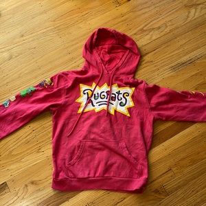 rugrats pink nickelodeon hoodie